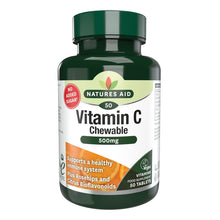 Natures Aid Vitamin C  500mg Chewable