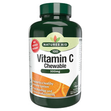 Natures Aid Vitamin C  500mg Chewable