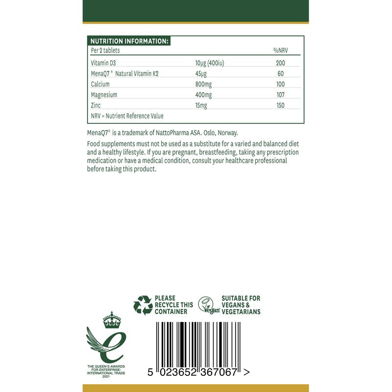 Natures Aid Osteo Advance 60 Tablets