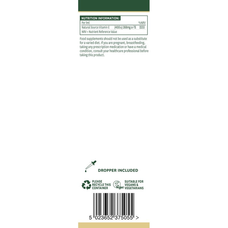 Natures Aid Vitamin E Oil 20,000iu 50ml