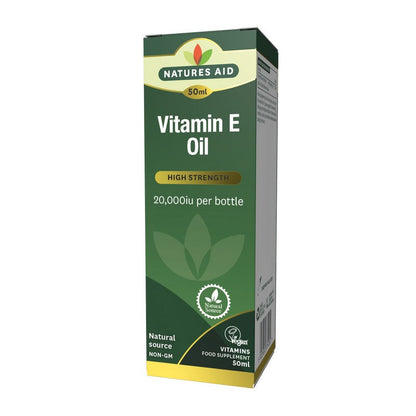 Natures Aid Vitamin E Oil 20,000iu 50ml