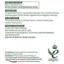 Natures Aid Fenugreek 500mg 90 Capsules