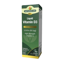 Natures Aid Vitamin D3 2500iu Liquid (62.5ug) 50ml