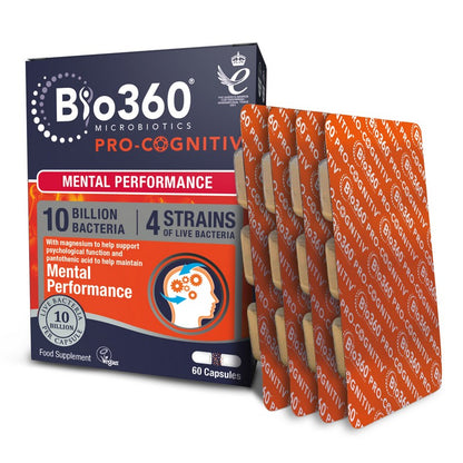 Natures Aid Pro-Cognitiv (10 Billion Bacteria) 60 Capsules