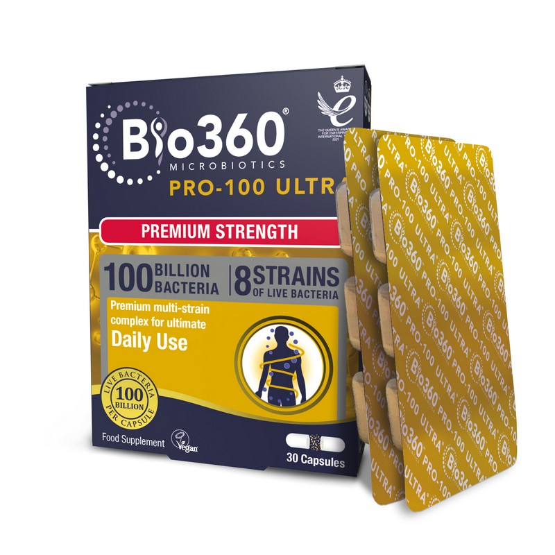 Natures Aid Pro-100 Ultra (100 Billion Bacteria) 30 Capsules
