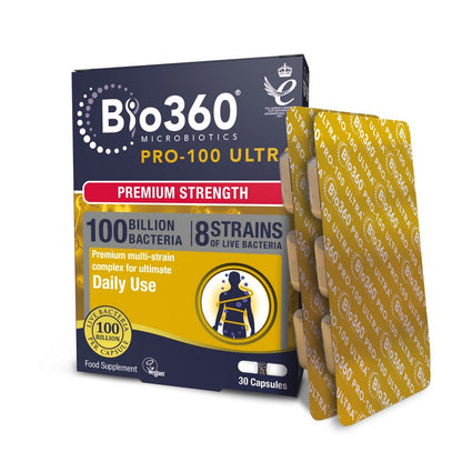 Natures Aid Pro-100 Ultra (100 Billion Bacteria) 30 Capsules