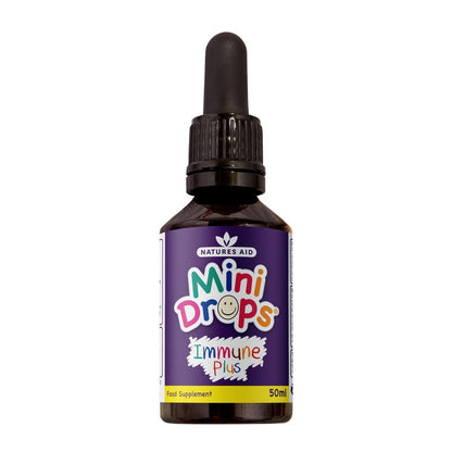 Natures Aid Mini Drops Immune Plus 50ml