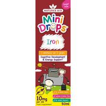 Natures Aid Mini Drops Iron 50ml