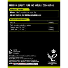 Natures Aid MCT Oil Capsules 120 Softgels