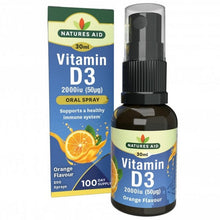 Natures Aid Vitamin D3 Daily Oral Spray 30 ml