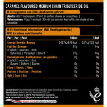 Natures Aid Pure 100% MCT Oil Liquid Caramel 500ml