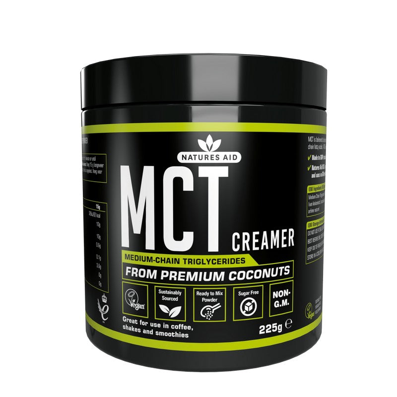 Natures Aid Pure 100% MCT Oil Creamer 225ml
