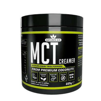 Natures Aid Pure 100% MCT Oil Creamer 225ml