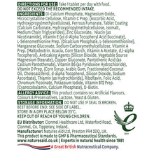 Natures Aid Complete Multi-Vitamins & Minerals (Suitable for Vegetarians & Vegans) 90 Tablets