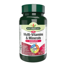 Natures Aid Complete Multi-Vitamins & Minerals (Suitable for Vegetarians & Vegans) 90 Tablets
