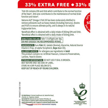 Natures Aid Fish Oil 1000mg (Omega-3) 180s+33% 240 Softgels