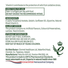 Natures Aid Vitamin E 400iu Natural Form 60 Softgels