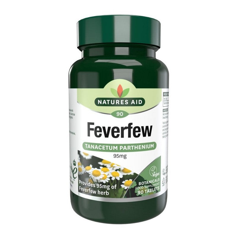 Natures Aid Feverfew 100mg Tablet 90 Tablets