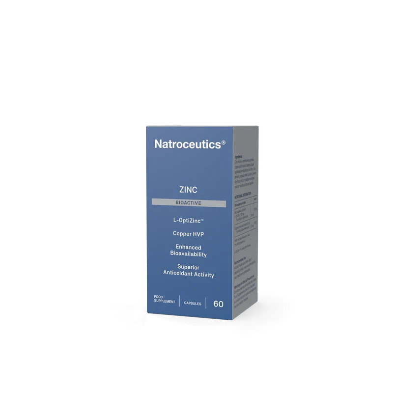 Natroceutics Zinc Bioactive 25mg 60 Capsules