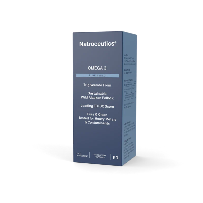 Natroceutics Omega 3 Pure & Wild 60 Capsules