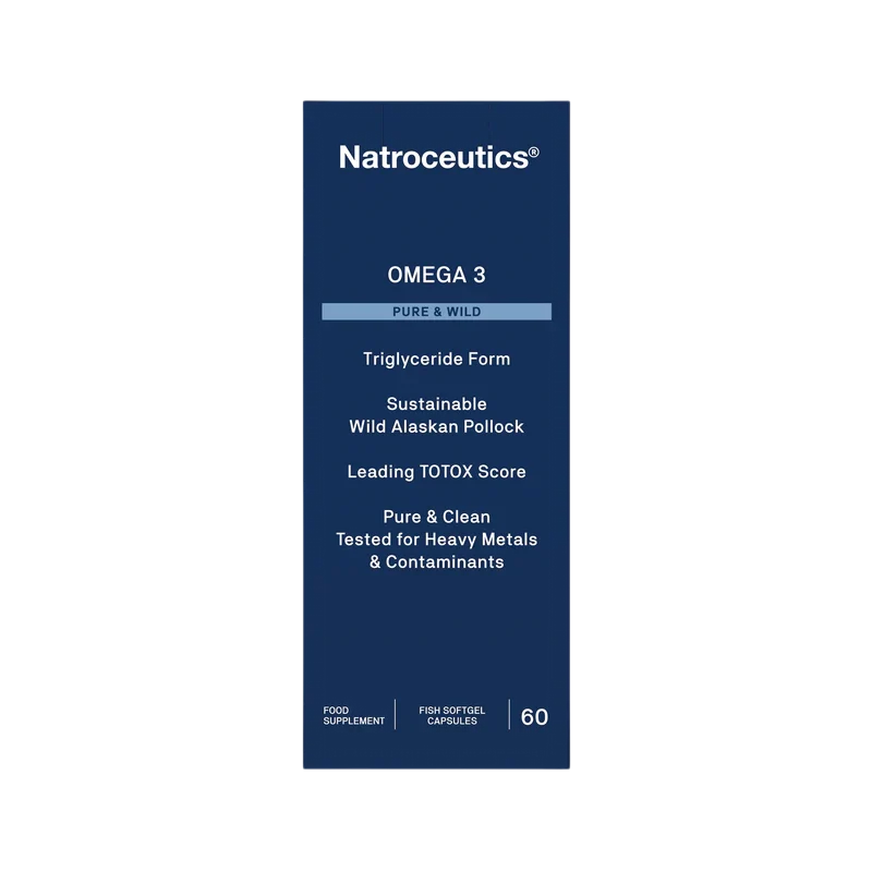 Natroceutics Omega 3 Pure & Wild 60 Capsules