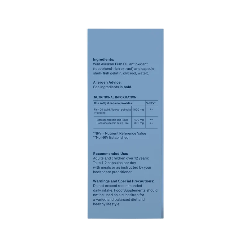 Natroceutics Omega 3 Pure & Wild 60 Capsules