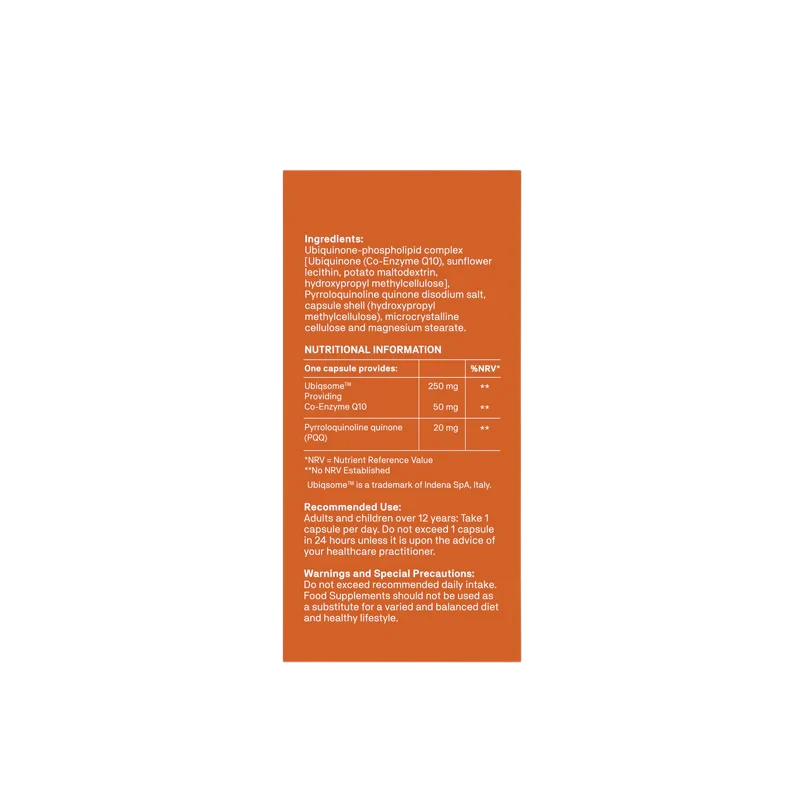 Natroceutics Co/Enzyme Q10 +Pqq 30 Capsules