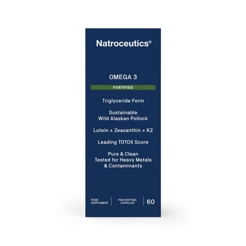 Natroceutics Omega 3 Fortified 60 Capsules
