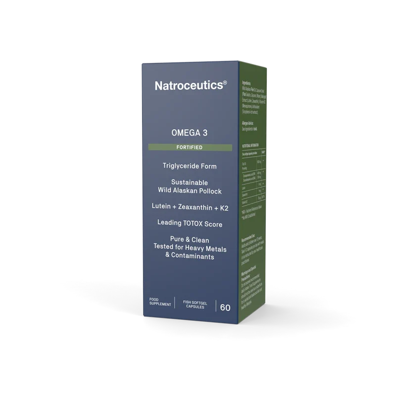 Natroceutics Omega 3 Fortified 60 Capsules