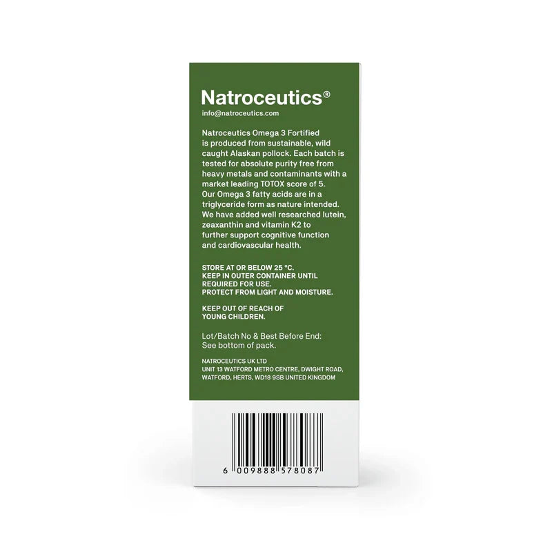 Natroceutics Omega 3 Fortified 60 Capsules