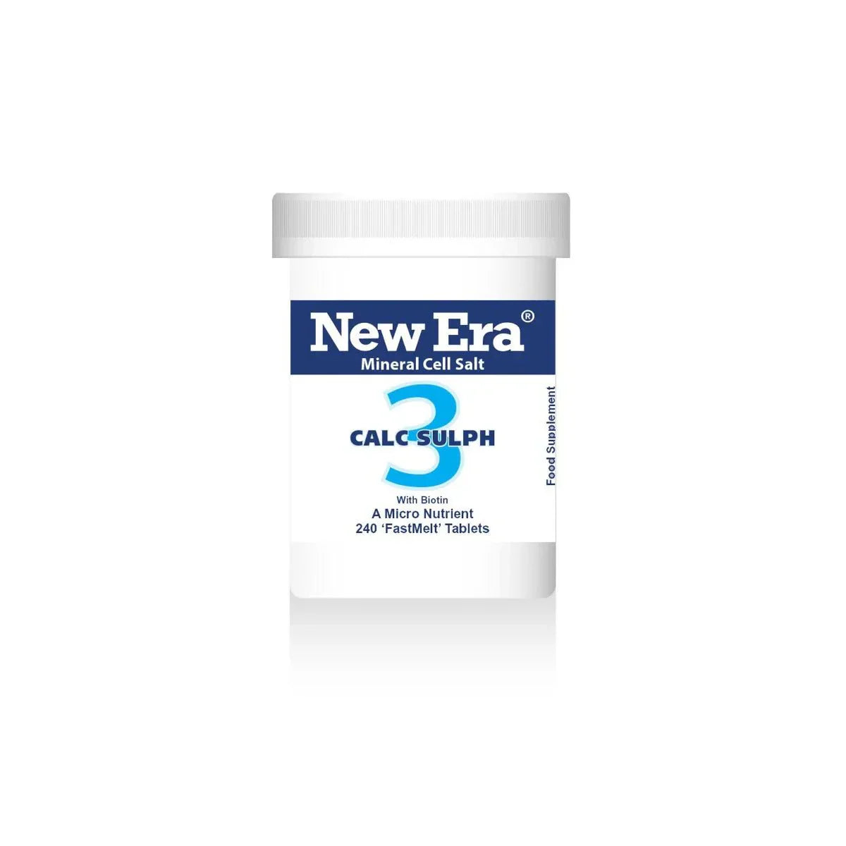 New Era No.3 Calc. Sulph. 240 tabs