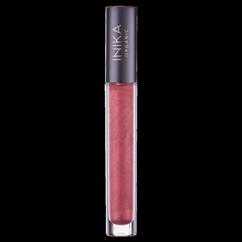 INIKA Organic Lip Glaze- Rosewood 5ml