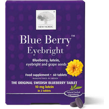 New Nordic Blueberry Eyebright 60 Tablets