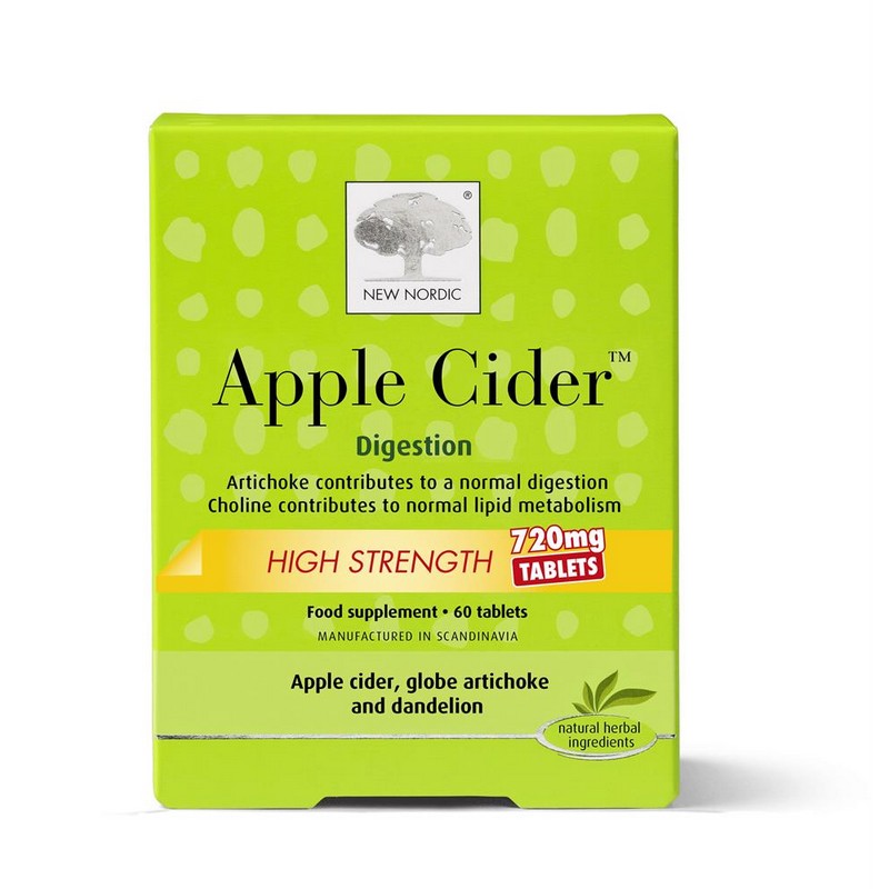 New Nordic Apple Cider High Strength 60 Tablets