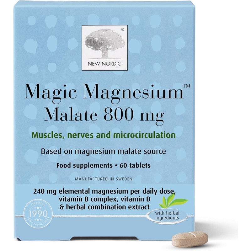 New Nordic Magic Magnesium Malate 60 tabs