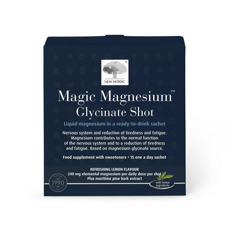 New Nordic Magic Magnesium Glycinate Shot 15 sachet