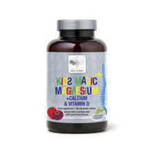 New Nordic Kids Magic Magnesium + Calcium & Vitamin D 180 Tablets