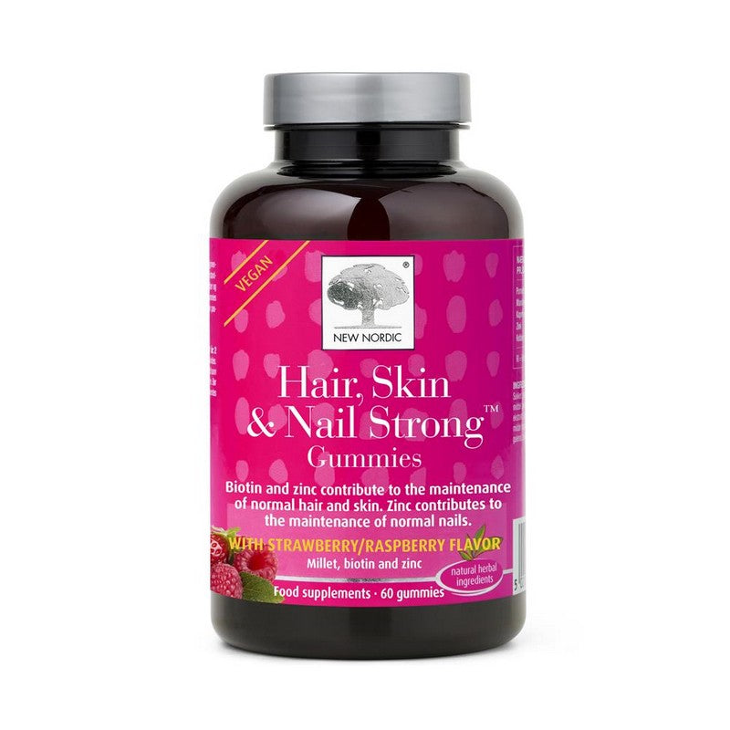 New Nordic Hair Skin & Nail Strong 60 Gummies