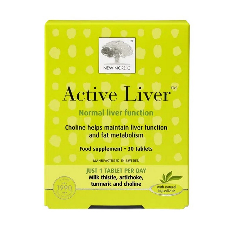New Nordic Active Liver 30 Tablets