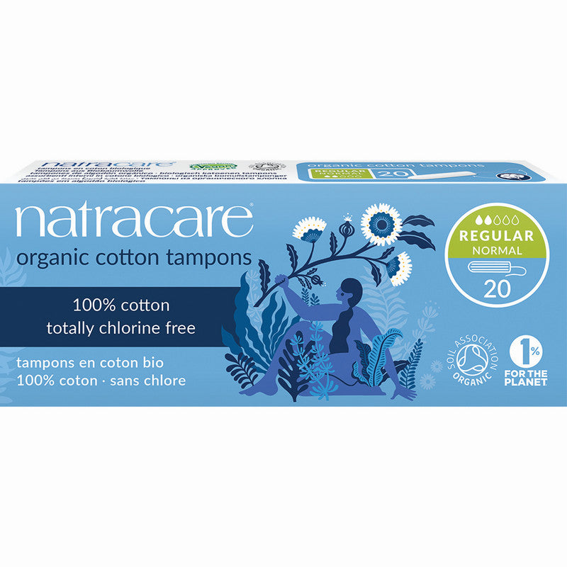 Organic Non-Applicator Tampons Regular