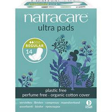 Natracare Natural Ultra Pads Regular With Wings  14 Pieces