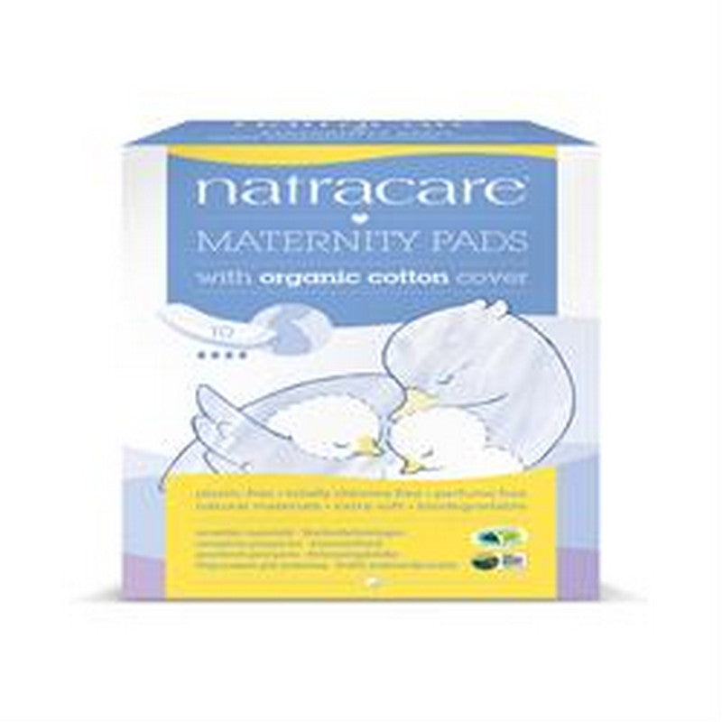 Natracare Natural Maternity Pads  10 Pieces