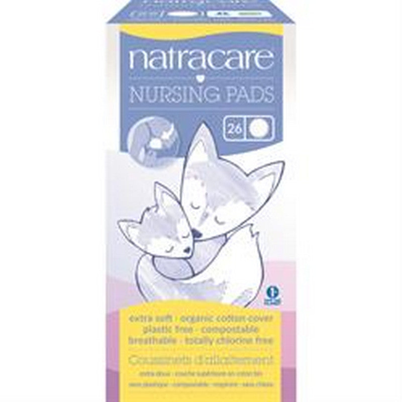 Natracare Natural Nursing Pads  26 Pieces