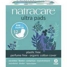Natracare Natural Ultra Pads Super With Wings  12 Pieces