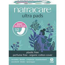 Natracare Natural Ultra Pads Super Plus  12 Pieces