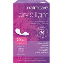 Natracare Dry & Light Incontinence Pads Slim  20 Pieces
