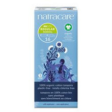 Natracare Organic Applicator Tampons Regular  16 Pieces