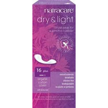 Natracare Dry & Light Incontinence Pads Plus  16 Pieces