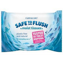Natracare Safe To Flush Moist Tissues  30 Wipes