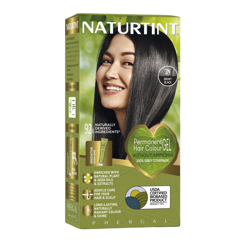 Naturtint Permanent 1N Ebony Black 170ml